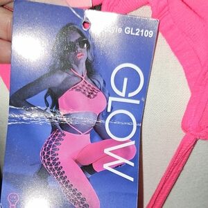 Glow in the dark dance outfit size small